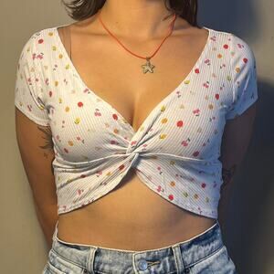 Fruity crop top